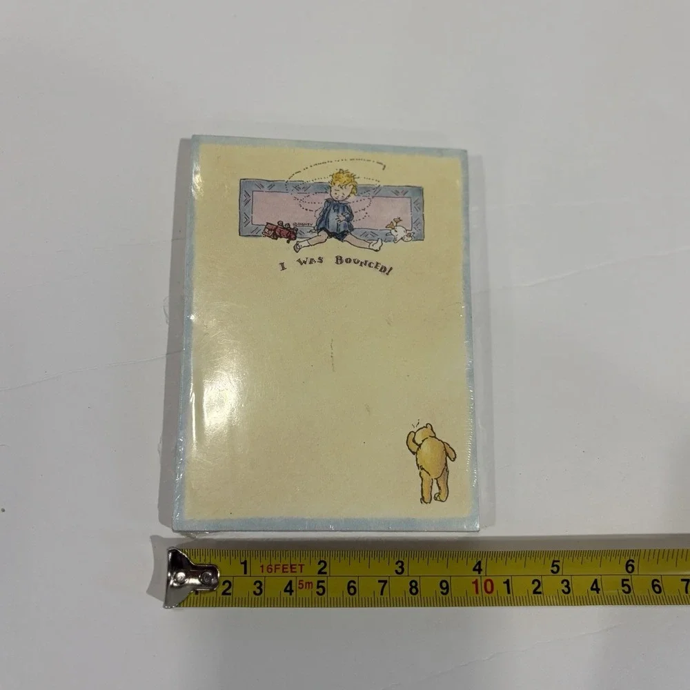 NEW Vintage (Sealed) Classic Winnie the Pooh Notepad WALT DISNEY CO Printed USA
